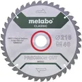 Metabo PRECISION CUT WOOD CLASSIC 628652000 Kreissägeblatt 216 x 30 x 1.8 mm ...