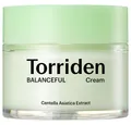 Torriden Feuchtigkeitscreme BALANCEFUL CICA CREAM, für empfindliche Haut, lindert Rötungen und stärkt die Hautbarriere