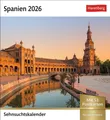 Spanien Sehnsuchtskalender 2026 - Wochenkalender mit 53 Postkarten | Kalender