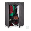 Eckkleiderschrank Textilschrank Faltkleiderschrank Camping-Kleiderschrank