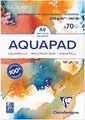 Clairefontaine 975720C - Aquarell Malblock Goldline, 70 Blatt, 300g Zeichenpapie