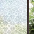 Lifetree Milchglasfolie Selbstklebend 44,5x200cm Blumen Sichtschutz Fenster
