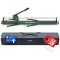 BOLKERS® ProCut XL 1200 Fliesenschneider - Fliesenschneider 1200mm Schnittlänge - präzise Schnitte dank Wolframcarbid-Schneidrad mit Kugellager - Flisenschneidmaschine mit magnetischem Brechstempel