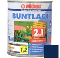 Wilckens Farben Acryl-Buntlack Buntlack 2in1 Lack, seidenmatt, Enzianblau RAL 5010, 750 ml