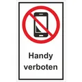 Warn- und Hinweissschild Handy verboten 25 cm x 15 cm PST