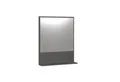 trendteam Wandspiegel (Spiegel), Wandspiegel Badspiegel mit Ablageboden 60x74x14cm