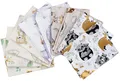 TupTam Baby Mullwindeln Spucktücher 70x80 5er / 10er Pack, Farbe: Unisex 7, Anzahl der Teile:: 10er Pack
