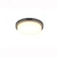 Deckenleuchte Außenleuchte Balkonleuchte Metall anthrazit LED Sensor H 5,7 cm