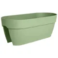 elho® Vibia campana Geländerkasten Flower Bridge Pistaziengrün 60 cm - Kunststof