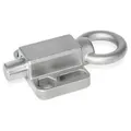 Rastbolzen Ø 20 mm, mit Anschraubflansch, parallel zum Rasts