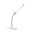 Daylight UnoPro™ LED Tischlampe – 6000K, 1150 Lux, 4 Helligkeitsstufen, Blendschutzschirm, Flexibler Arm, Schwenkkopf, Tageslicht-Schreibtischleuchte für Nähen, Lesen & Basteln, Weiß