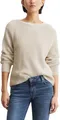 Marc O'Polo Women's Pullovers Long Sleeve Pullover Sweater, Weiß, XS