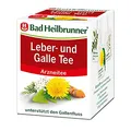 Bad Heilbrunner Leber- und Galle Tee im Filterbeutel, 3er Pack (3 x 8 Filterbeutel)