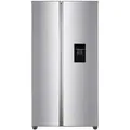 YUNA Side by Side Serebro Grande SBS-E, 439 Liter, NoFrost, 2L Wasserspender - Silber