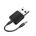 Bluetooth Adapter 5.0 Bluetooth Receiver Transmitter 2 in 1 Wireless Mini Sen...