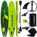 SUP Board 320cm Aufblasbar Paddel bis 150kg Komplettset Surfboard THUNDER® CYBER