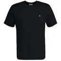 Gant T-Shirt Herren T-Shirt 1er Pack Baumwolle Reg Shield (Packung, 1er Pack) schwarz XXXL (62)