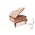 Wood Trick - Holz Modellbau Grand Piano Konzertflügel mit Musik 36 Teile