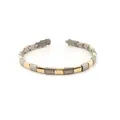 Boccia Titanium - Armband Titan Glieder Bicolor - 0313-02 - Armschmuck