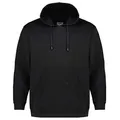 Ahorn Sweatshirt Übergröße schwarz Kapuze, Größe:10XL
