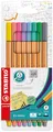 STABILO - Fineliner - point 88 - 8er Pack - Pastellfarben