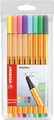 STABILO Fineliner point 88 8er Kunststoff Etui