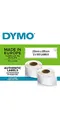 Etiketten DYMO LABEL WRITER Papier für Leitungen, 130 x 2 Rollen, 89 x 28 mm, Weiß