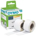 DYMO Etikettenrollen für Etikettendrucker S0722370 weiß, 28,0 x 89,0 mm, 2 x...