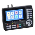 SUMMIT SCT 845 Kombi Messgerät DVB-S/S2, T/T2, C, Digitales Satfinder 4,3" LCD