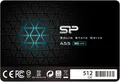 Silicon Power SSD 512GB 3D NAND A55 SLC Cache Performance Boost 2,5 Zoll SATA