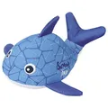 Nobby Hundespielzeug Wal Floating 18 cm blau Squeaker Neopren Schwimmend