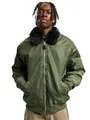 Brandit MA2 Fur Collar Jacket, Farbe: olive, Größe: 5XL