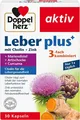 Doppelherz Leber plus zum Erhalt der normalen Leberfunktion 30 Kapseln Cholin