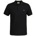 Gant Poloshirt Herren Poloshirt 1er Pack Baumwolle (Packung, 1er Pack) schwarz M (50)