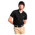 Gant Herren Slim Shield Pique Polohemd, Schwarz, M EU