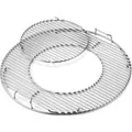 Gourmet BBQ System Grillrost 8835 für Holzkohlegrills Ø 57cm, Grillrost chrom