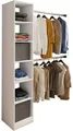 VCM Kleiderschrank Offener Kleiderschrank Dachschrägen Regal Dacholll