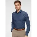 OLYMP Businesshemd No. Six super slim Bügelleicht blau 43