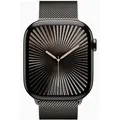 APPLE Watch Series 10 GPS + Cellular 46mm Slate Titanium Case with Slate Milanese Loop - M/L