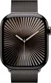 Apple Watch Series 10 4G 46mm Titan Schiefer Milanaise – Ohne Zubehör