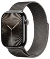 Apple Watch 10 LTE Schiefer Titan 46mm Milanaise Loop Schiefer M/L MWYW3