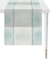 Apelt Tischläufer "Vito, LOFT STYLE", blau (grau, weiß, türkis), B/L: 44cm x 140cm, 1 Stk., rechteckig