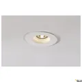 Weiß Gipslampe moderne Einbauleuchte downlight Lampe 1x35W/GU10 IP20 14 [cm]