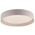 SCHÖNER WOHNEN-Kollektion LED-Deckenleuchte Tavoli Alu, Eisen, Stahl & Metall Beige Sand 39 cm