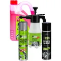 P21S Felgenreiniger Set 2L-Druck Sprüher-Felgenwachs 400ml-Reifenglanz 400ml