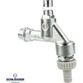 Js Auslaufventil Mit Rb,Rv,Sv Steckschl.-Ot,1/2",Matt Chr.,Dvgw