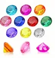 Edelstein Spielzeug Kinder 20 Stück 4cm Diamant Acryl Schatzsuche Mitgebsel Deko
