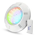 Paradies Pool Seamaid Flachscheinwerfer LED RGB inklusive Fernbedienung 17 Watt 510 Lumen 15.000 Betriebsstunden Strahler Poolbeleuchtung