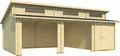 LASITA MAJA Garage Hawaii (Für 2 Fahrzeuge geeignet), BxTxH: 820x579x780 cm
