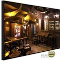 papermoon Infrarotheizung "EcoHeat - Old Schooner Style Bar", Matt-Effekt - bunt